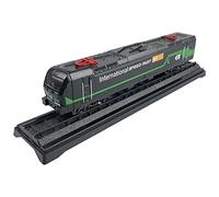 1:150 Scale World Train Diecast Model 15.5 cm Alloy Train Home Decoration with Rail Display Base GAME4LEEXX (Switzerland SBB Cargo International Train)