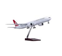 1/157 For 47CM 777 B777 Aircraft Turkey Air Model Collector's Showcase Gift Enthusiasts(Without light)