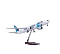1/157 For B777 Aircraft Egypt Air Toys Model Collector's Showcase Gift Enthusiasts(With light)