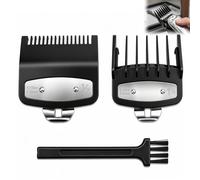 1/16" & 3/16'' Hair Cutting Guards Replacement for Wahl Clipper Guards Set, 2 Pack Metal Guide Comb Attachments, Compatible with Wahl Clippers, for Barbers & Stylists
