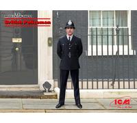 ICM Plastic Model Kit British Policeman 16011 – 100% New Molds – 1:16 Scale
