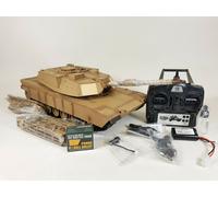 1/16 RC Tank HENG LONG Abrams 3918 -1 SMOKE BB remote Radio control Tank UK