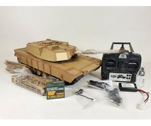 1/16 RC Tank HENG LONG Abrams 3918 -1 SMOKE BB remote Radio control Tank UK