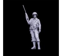 1/16 WWII US Airborne Soldier Model Resin Figure Kit Miniature Resin Parts //ef7j-8 (unassembled and unpainted)