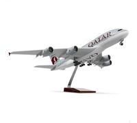 1/160 British A380 Large Scale Airplane Models -18 inches for Airbusa 380 Die-cast Airplane Model for Adult -Model Plane with Stand for Aviation Enthusiasts Gifts or Decorations