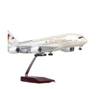 1:160 For Airplane 380 Die-cast Resin Aircraft Collection Display Business Or Birth(Without light)