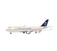 1 160 For Saudi Arabia Boeing B747 Airplane Model Scale Die Cast Aircraft Resin With Lights Playkits
