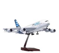 1 160 Scale For Airbus A380 Prototype Airliner With Lights And Wheels Die-cast Resin Aircraft Collection Display Miniatures Set(No light)