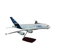 1 160 Scale For Airbus A380 Prototype Airliner With Lights And Wheels Die-cast Resin Aircraft Collection Display Miniatures Set(With light)
