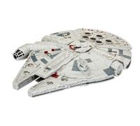 Revell 06566 Build & Play: Star Wars Millennium Falcon - With Authentic Lights & Sounds - 1:164 Scale Unbuilt Pre-coloured Click-Together Toy - 18 Parts - From 6 Years+