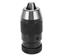 1 16B16 Drill Chuck, 40CR Self Tightening Self Locking Hardware Tool, for Small Bench Drill and Electric Hand Drill, Sturdy and Wear, Easy to Clamp Drill Bits 1 16m