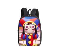 (1, 17 inch Backpack) The Amazing Digital Circus Single Layer Backpack for Primary School Students