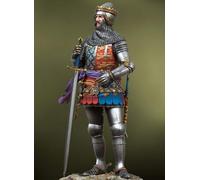 1/18 90mm Resin Model Kit Black Prince Medieval Knight Warrior Unpainted