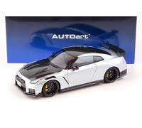 1:18 AUTOart Nissan GT-R (R35) Nismo Special Edition 2022 Ultimate Metal Silver