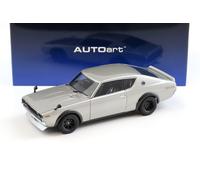 1:18 AUTOart Nissan Skyline 2000 GT-R (KPGC110) Tuned Version Silver 77466
