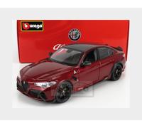 Bburago Alfa Romeo Rosso GTA Super Car - 1:18 Scale - Incredibly Detailed Die-Cast Replica Collectible Model Vehicle