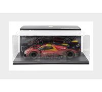 1:18 BURAGO Ferrari 499P #50 Winner Le Mans 2024 Fuoco +Showcase BU16312D-VET Mo