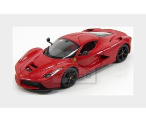 1:18 BURAGO Ferrari Laferrari 2013 Black Wheels Red BU16001R Model