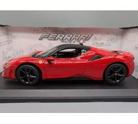 1:18 BURAGO Ferrari Sf90 Stradale Hybrid 1000Hp 2019 Red Black BU16015