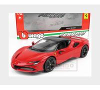 1:18 Ferrari Race & Play SF90 Stradale Maisto & Bburgo Red One Size