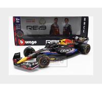 Bburago 1:18 Red Bull F1 RB19 Max Verstappen #1 Winner Austin GP 2023 Model Car