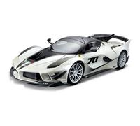 1:18 Ferrari FXX K Evoluzione by Bburago in Metallic White 18-16012 Model Car
