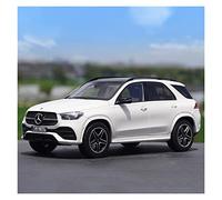 1/18 For 2019 Benz GLE High Simulation Off-Road Car Model Metal Diecast Ornaments Vehicles Kit(Wit)