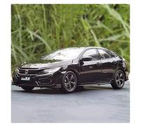 1 18 For 2020 Honda Civic Hatchback Simulation Zinc Alloy 6-door Car Model For Boys Adult (Black)