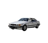 1:18 For 7 Series 730i E32 Classic Car Alloy Car Model High Simulation Boys Toy Collection Vehicles Vehicles Kit(White)