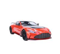 1 18 For Aston Martin V12 Red Coupe Resin Car Model Toy Kit Collection Simulation Vehicle Playset