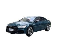 1:18 For Audi A7L Sedan Alloy Car Model Simulation Collection Ornament Mini Replica Toys(Green)