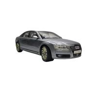 1:18 For Audi A8L D3 6.0 W12 Static Simulated Alloy Car Model Collection Ornaments Souvenir Mini Replica Toys
