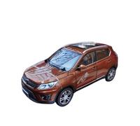 1:18 For BAIC X35 Simulation Vehicle Model Full Door Metal Toy Collection Ornaments Brown