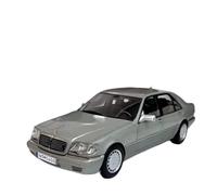 1:18 For Benz S600 W140 Hutouben Simulation Alloy Car Model Fan Collection Home Decoration Vehicles Kit(Grey)