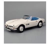 1 18 For BMW 507 1956 White Convertible Coupe Classic Car Alloy Model Car Retro Collection Gift Mini Replica Toys