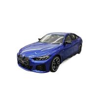 1:18 For BMW I4 M50 New Energy Simulation Resin Car Model Limited Edition Fans Collection Decoration Vehicles Kit