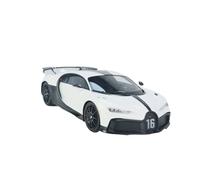 1 18 For Bugatti Chiron Pur Sport White Resin Car Model Toy Kit Hobby Collection Simulation Vehicle Playset