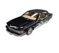 1 18 For Cadi Fleetwood Die Casting Alloy Car Model Collection Souvenir Ornaments Display Vehicles Kit(Black 2)