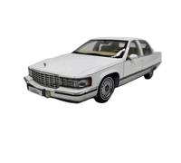 1 18 For Cadi Fleetwood Die Casting Alloy Car Model Collection Souvenir Ornaments Display Vehicles Kit(White)