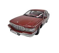 1 18 For Cadi Fleetwood Die Casting Alloy Car Model Collection Souvenir Ornaments Display Vehicles Kit(Red)