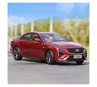 1 18 For Cadillac CT4 Alloy Car Model Die-cast Vehicle Simulation Adult Collectible Souvenir Simulation Vehicle Playset