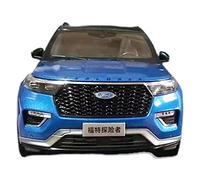 1 18 For Changan Ford's Sixth-generation Explorer SUV Simulation Zinc Alloy Car Model For Boys Gift