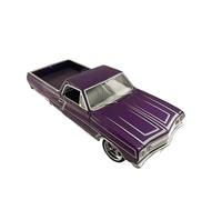 1:18 For Chevrolet El Camino SS Pickup Truck Alloy Car Models Collection Souvenir Decoration Mini Replica Toys(Purple)