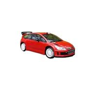 1:18 For Citroen C4 Wrc Analog Alloy Car Model Die Casting Collectible Hobby Static Display