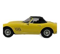 1 18 For Ferrari 275 GTB Retro Sports Car High Simulation Alloy Die-casting Car Collection Ornaments Vehicles Kit(White)