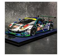 1 18 For Ferrari 488 GTE 2017 Le Mans Shimizu Team Resin Car Model Adult Collection Gift Toy Car Mini Replica Toys