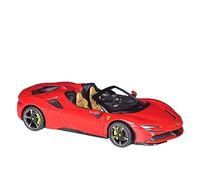 1 18 For Ferrari SF90 Spider Roadster Alloy Die-casting Car Model Static Collection Ornaments Vehicles Kit(B)