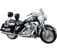 1:18 For FLHRSEI CVO Custom 2002 Black Motorcycle Bike Diecast Model For Children's gifts Adult collection