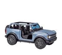 1 18 For Ford 2021 Mustang Wildtrak Simulation Alloy Die-casting Door Can Open The Finished Car Model Vehicles Kit(Badlands Blue)