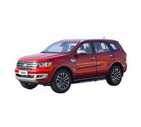 1 18 For Ford Everest Red SUV Alloy Die Casting Model Car Decoration Collection Display Gift Mini Replica Toys